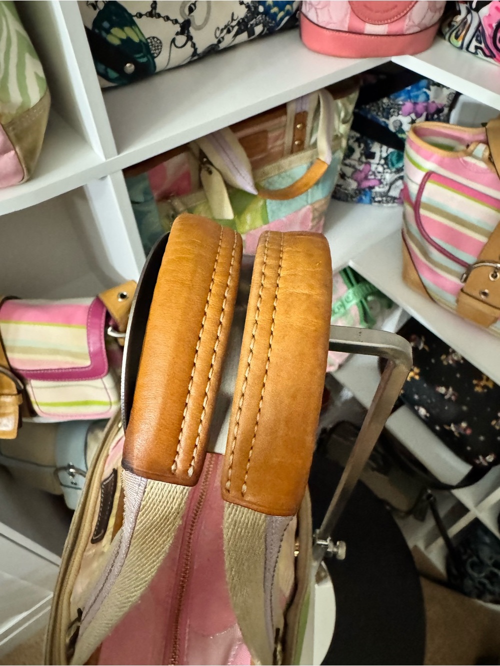 Coach 2005 Spring Patchwork Tote - Picture 5 of 10